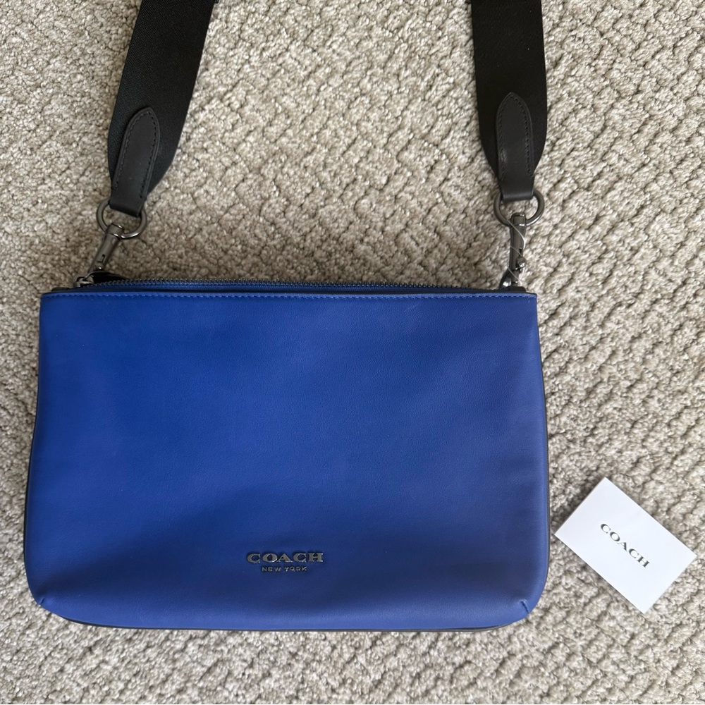 Coach Royal Blue Crossbody Bag